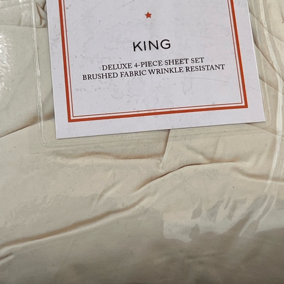 American Home Cream Bedding Set - Picture 4 of 4